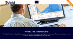 Desktop Screenshot of debrief.info