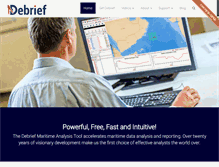 Tablet Screenshot of debrief.info